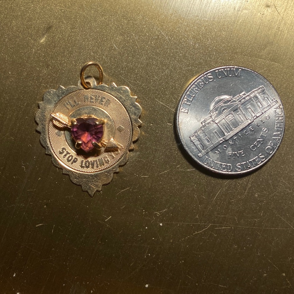 Vintage 14k pendant